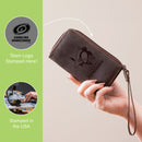 Wristlet Wallet, Brown, Carolina Hurricanes