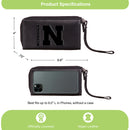 Wristlet Wallet, Black, University of Nebraska