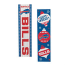 46" Double Sided Leaner, Buffalo Bills, Christmas