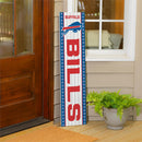 46" Double Sided Leaner, Buffalo Bills, Christmas