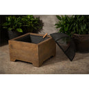 Sedona Wood Burning fire pit w Firebowl,Grate,mesh lid,fire poker