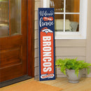 Denver Broncos 46" Double Sided Leaner, Halloween