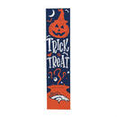 Denver Broncos 46" Double Sided Leaner, Halloween