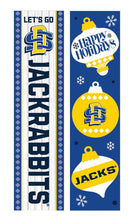 46" Double Sided Leaner, South Dakota State University, Christmas