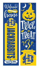 46" Double Sided Leaner, South Dakota State University, Halloween