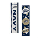 46" Double Sided Leaner, US Naval Academy, Christmas