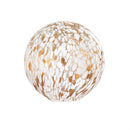 Cheetah LED Art Glass Gazing Ball, 8"