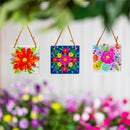 What She Shed Suncatcher, Round Hand-painted, 4.5", CDU