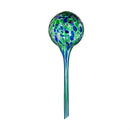 Seaside Retreat Plant Support & Accessories, Watering Globe, Art Glass, Multi-Color Round Globe, CDU