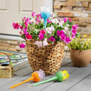 Pollinator Garden Plant Support & Accessories, Watering Globe, Art Glass, Tulips, CDU