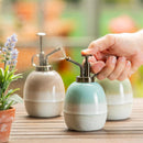 Garden of Wonder Plant Support & Accessories, Plant Mister, Stoneware Drop Glaze, CDU