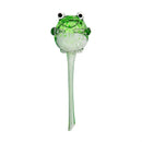 Pollinator Garden Plant Support & Accessories, Watering Globe, Art Glass, Frog, CDU