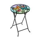 Butterfly Glass Sidetable