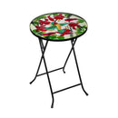 Hummingbird Glass Sidetable
