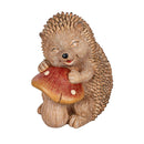Sleepy Hedgehog Statue, 7"H