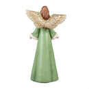Shades of Emerald Garden Statue, Resin Statue, Angel, 12"H