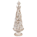 Nativity Garden Statue, Resin Statue, Nativity Tree, 18"H