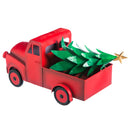 Vintage Farm Truck Metal Statue,84g831