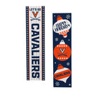 46" Double Sided Leaner, University of Virginia, Christmas