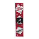 46" Double Sided Leaner, University of Alabama, Christmas