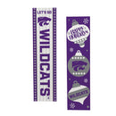 Kansas State University 46" Double Sided Leaner, Christmas