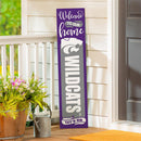 Kansas State University 46" Double Sided Leaner, Halloween