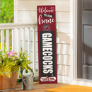 46" Double Sided Leaner, University of South Carolina, Halloween