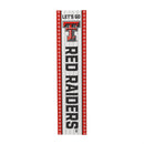 46" Double Sided Leaner, Texas Tech University, Christmas