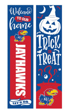 46" Double Sided Leaner, University of Kansas, Halloween