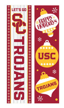 46" Double Sided Leaner, University of Southern California, Christmas