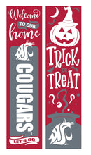 46" Double Sided Leaner, Washington State University, Halloween