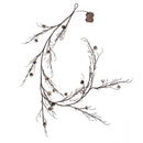 Winter Grove Garland Pine Cone Frosted LED Artificial, 72"L
