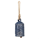Pearl and Pine Garden Bell, Metal Bell, Metallic Glass, Asst of 4
