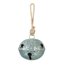 Pearl and Pine Garden Accent, Metal Hanging Decor, Jingle Bell, Asst of 4