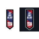 New York Giants NFL Football Pennant Glazelite LED Decor