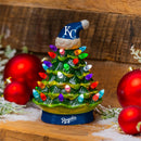 Kansas City Royals 8" LED Ceramic Christmas Tree