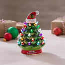 8" LED Ceramic Christmas Tree, Chicago Blackhawks