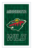 Minnesota Wild Hockey Rectangle Neolite LED Decor