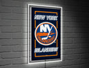 New York Islanders Hockey Rectangle Neolite LED Decor