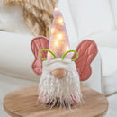 LED Fabric Butterfly Gnome Table Décor