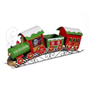 Twas the Night Planter, Metal Planter, Christmas Train, 25" L x 14" H