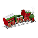 Twas the Night Planter, Metal Planter, Christmas Train, 25" L x 14" H
