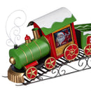 Twas the Night Planter, Metal Planter, Christmas Train, 25" L x 14" H