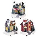 Hearfelt Cheer LED Table Decor Holiday House Plastic, Asst, 5"H