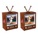 Atlanta Braves Vintage TV Water Lantern