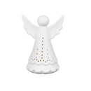 VivaStyle LED Table Decor, Ceramic, Angel, Set of 2