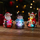 Heartfelt Cheer LED Table Decor Christmas Character with Icon Color Changing Resin, Asst, 6.25"H