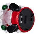 Heartfelt Cheer LED Table Decor Christmas Character with Icon Color Changing Resin, Asst, 6.25"H