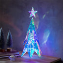 Season to Sparkle LED Table Decor Plastic Tree Iridescent, 21"H