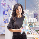 Season to Sparkle LED Table Decor Plastic Tree Iridescent, 21"H